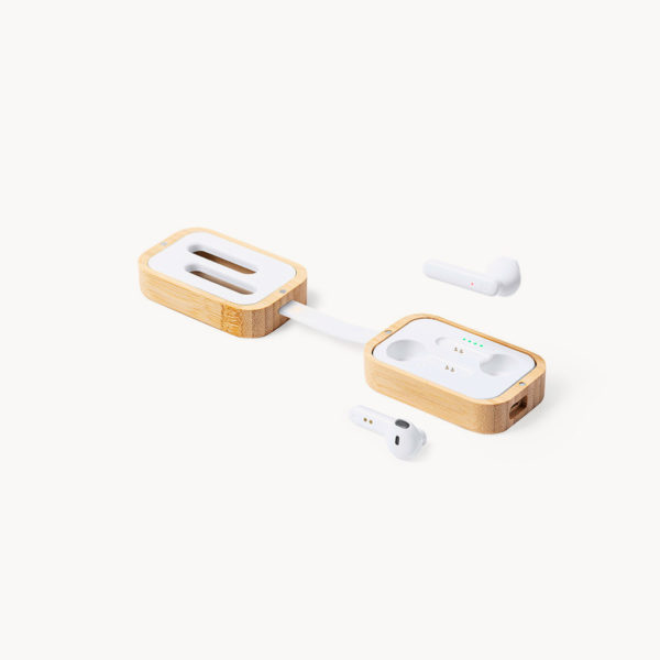 auriculares-inalambricos-caja-bambu-abierto