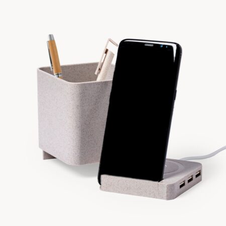 lapicero-multifuncion-caña-trigo-base-carga-soporte-movil