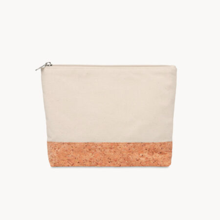 Neceser de algodón y corcho