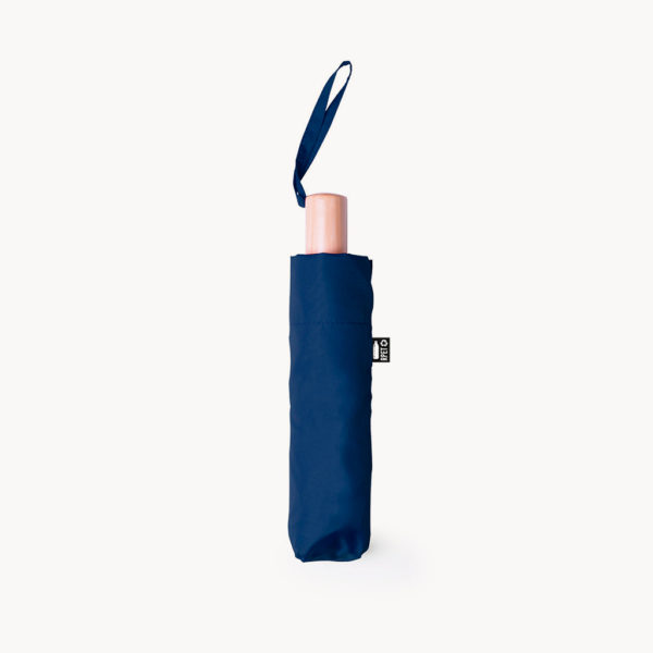 paraguas-plastico-reciclado-plegable-azul-oscuro