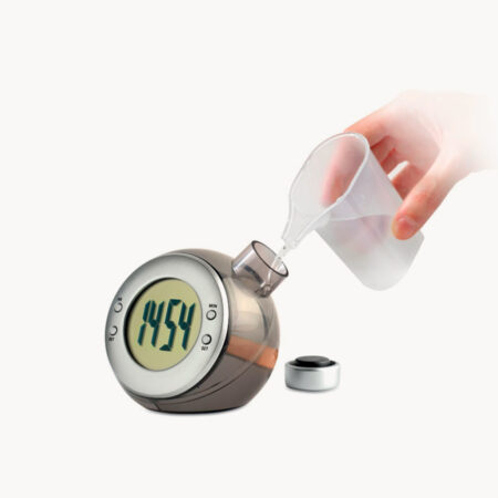 Reloj digital sin pilas