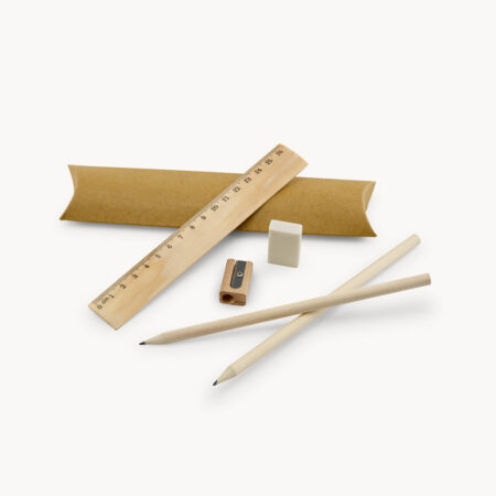Set de escritura en estuche de cartón