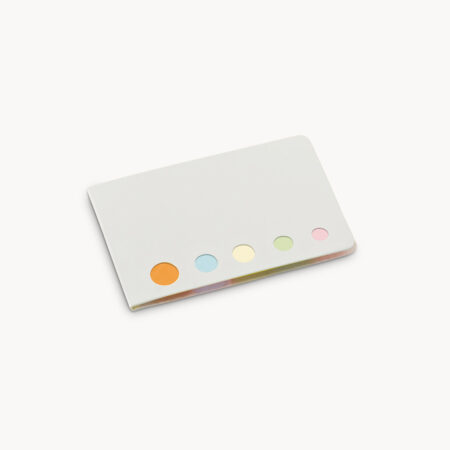Set de notas adhesivas con tapa rígida