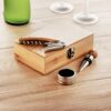 Set de vino de 3 piezas en caja de bambú - Imagen 4