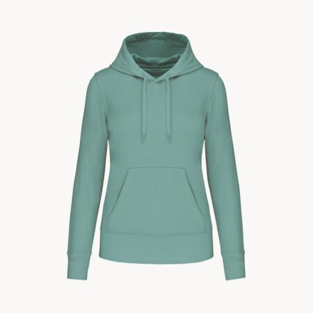 sudadera-sostenible-capucha-mujer-verde-menta
