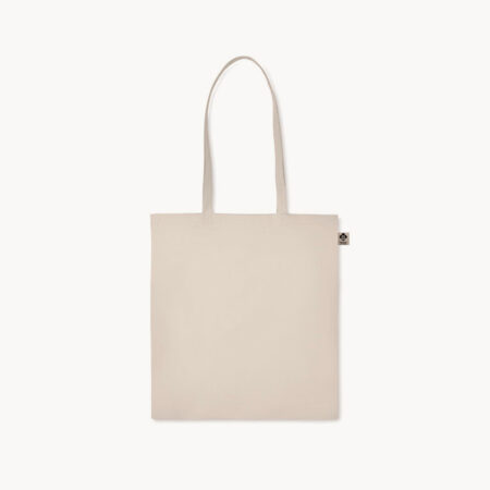 Tote bag de algodón orgánico 140 gr/m²
