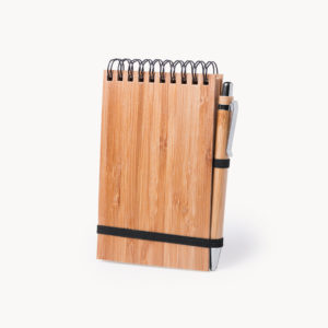 libreta-madera-boligrafo-bambu